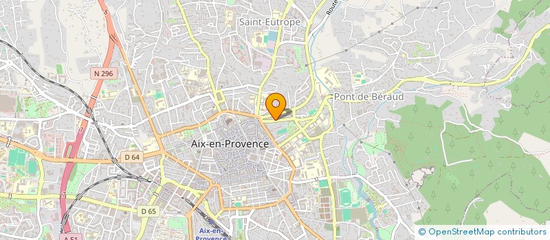 localisation de l'entreprise MADAME MARION AUFORT à AIX-EN-PROVENCE