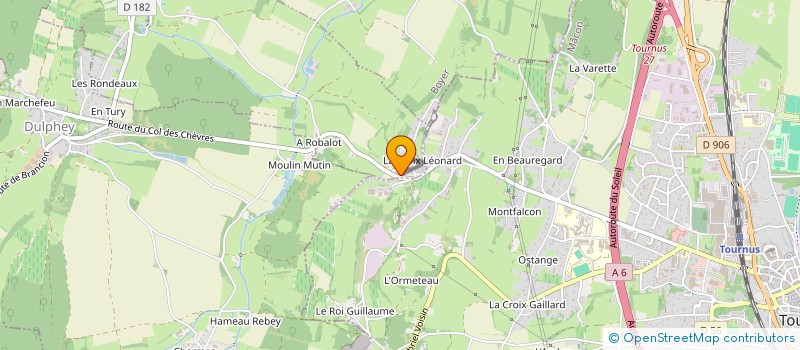 localisation de l'entreprise MADAME MARION AUJAS  VERS