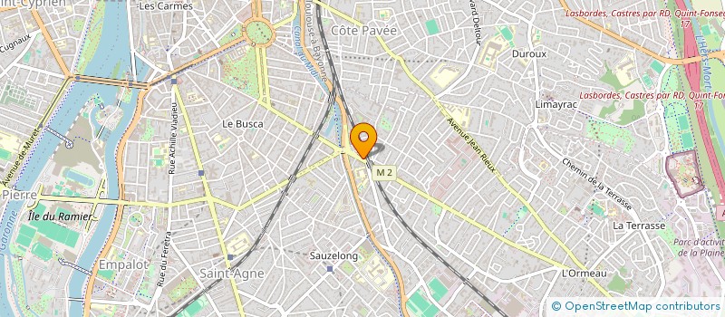 localisation de l'entreprise MADAME MARION AURIAULT  AIGREFEUILLE