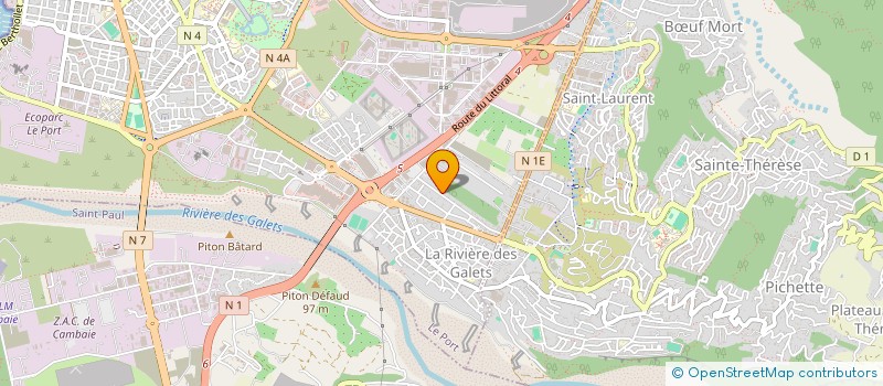 localisation de l'entreprise MADAME MARION AUVINET  LE PORT