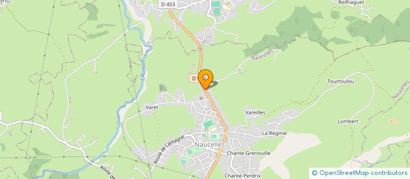 localisation de l'entreprise MADAME MARION AUZOLLE à AURILLAC