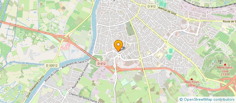 localisation de l'entreprise MADAME MARION AVICE à AGDE