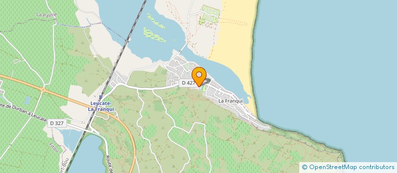 localisation de l'entreprise MADAME MARION BAISSAS à LEUCATE