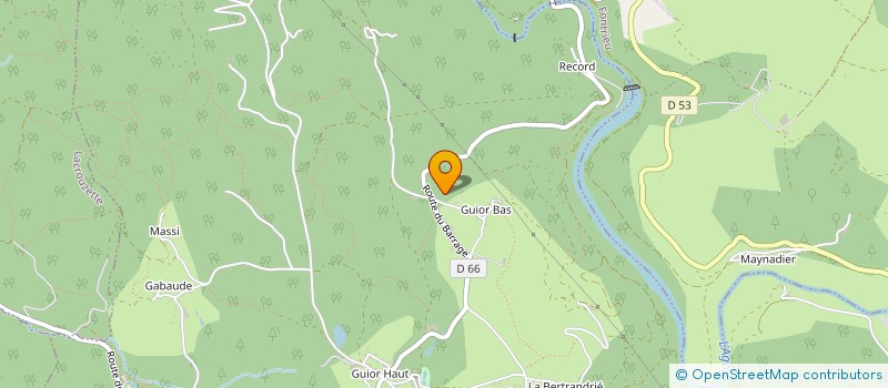 localisation de l'entreprise MADAME MARION BALFET  LE BEZ