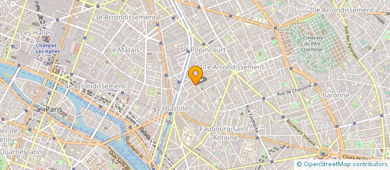 localisation de l'entreprise MADAME MARION BALIQUE  PARIS