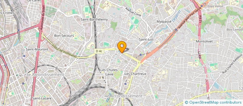 localisation de l'entreprise MADAME MARION BARBIZET à MARSEILLE