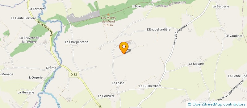 localisation de l'entreprise MADAME MARION BARCELON  LANDELLES-ET-COUPIGNY