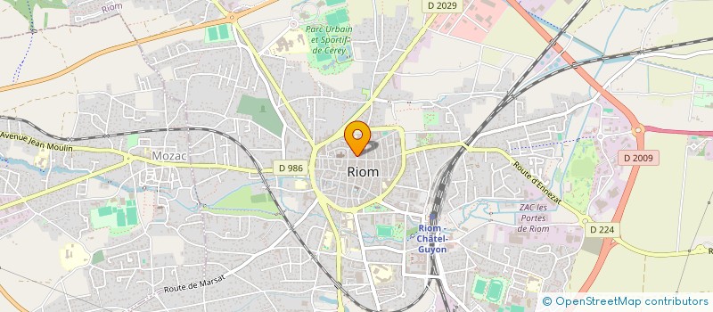 localisation de l'entreprise MADAME MARION BARDET  MOZAC