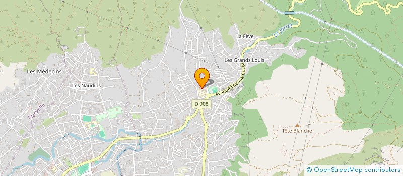 localisation de l'entreprise MADAME MARION BAREA à ALLAUCH