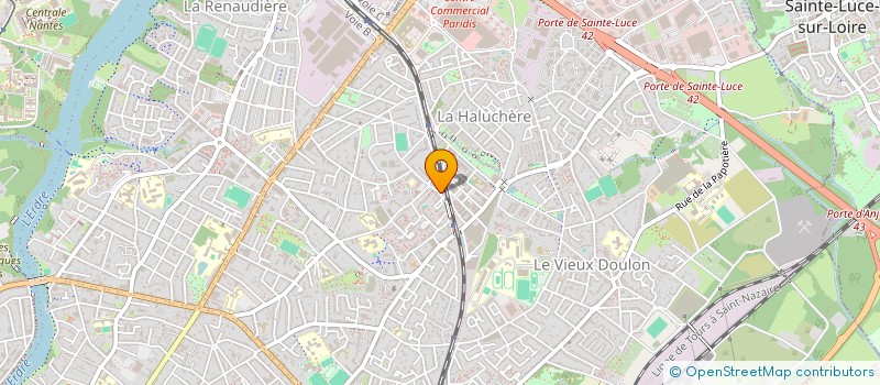localisation de l'entreprise MADAME MARION BARRAUD à NANTES