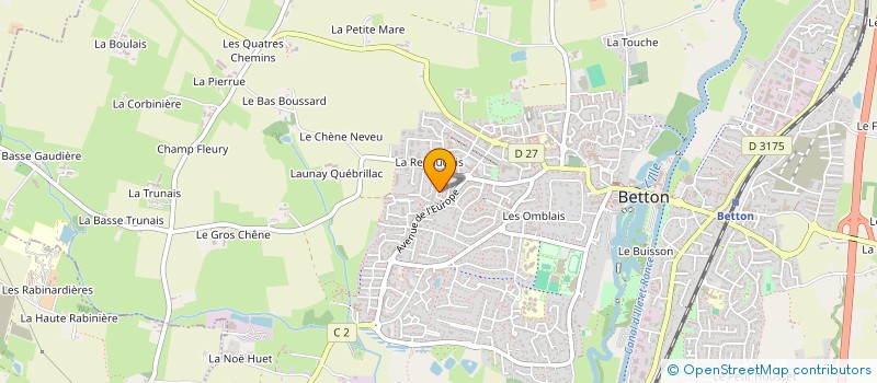 localisation de l'entreprise MADAME MARION BARREAU  BETTON