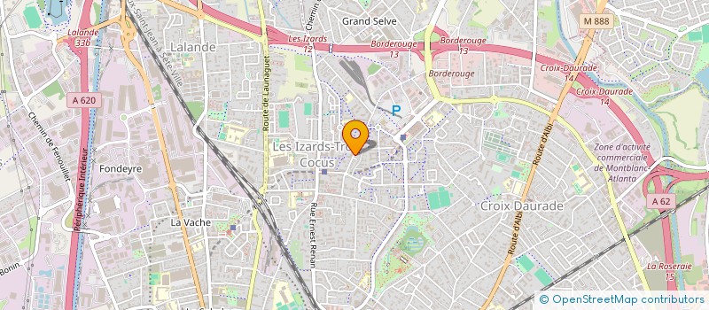 localisation de l'entreprise MADAME MARION BARRET  TOULOUSE