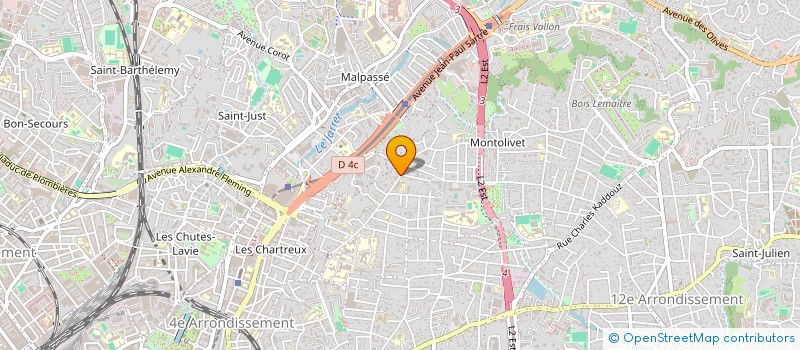 localisation de l'entreprise MADAME MARION BARTHELLEMY à MARSEILLE