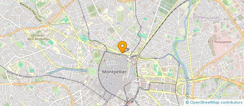 localisation de l'entreprise MADAME MARION BEAUD à MONTPELLIER