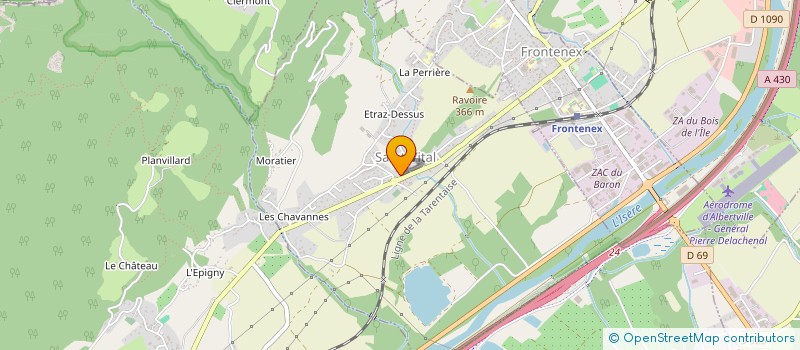 localisation de l'entreprise MADAME MARION BEGOU à MONTAILLEUR
