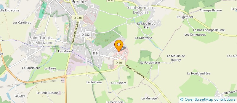 localisation de l'entreprise MADAME MARION BEKY OPHELIE FOLLIOT à MORTAGNE-AU-PERCHE