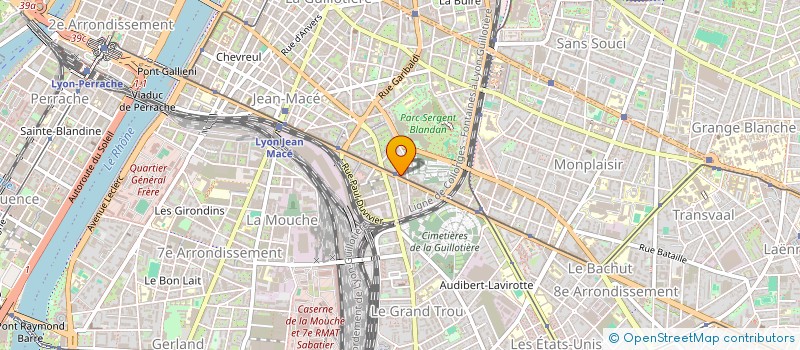 localisation de l'entreprise MADAME MARION BELAY  LYON