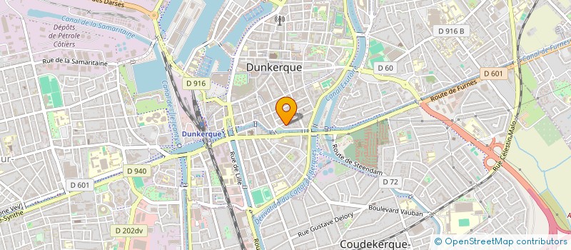 localisation de l'entreprise MADAME MARION BELLEC à DUNKERQUE