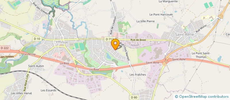 localisation de l'entreprise MADAME MARION BELLEC à SAINT-BRIEUC
