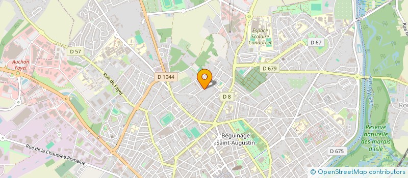 localisation de l'entreprise MADAME MARION BELLET à SAINT-QUENTIN