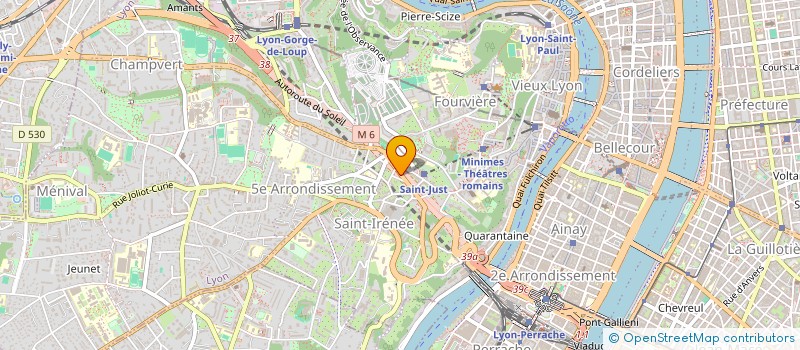 localisation de l'entreprise MADAME MARION BELNOU  LYON 5EME