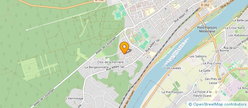 localisation de l'entreprise MADAME MARION BENOIT  BLOIS