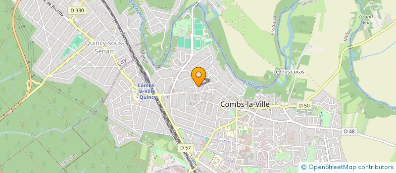 localisation de l'entreprise MADAME MARION BENOUATTAS  COMBS-LA-VILLE