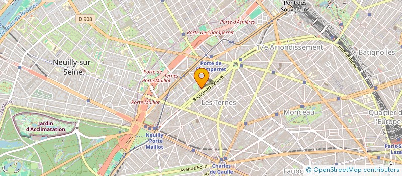 localisation de l'entreprise MADAME MARION BENZECRIT  PARIS