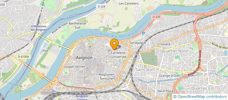 localisation de l'entreprise MADAME MARION BERGE  AVIGNON