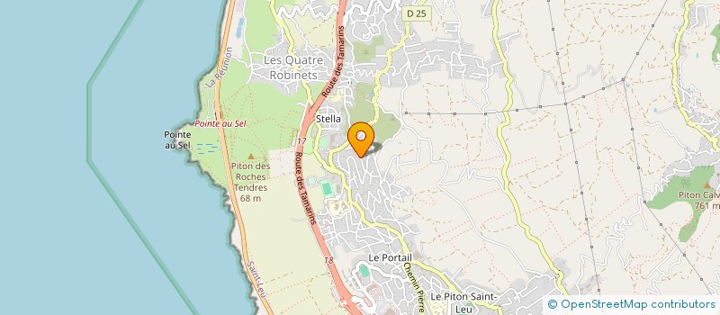 localisation de l'entreprise MADAME MARION BERGERET à SAINT-LEU