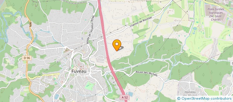 localisation de l'entreprise MADAME MARION BERNARD  FUVEAU