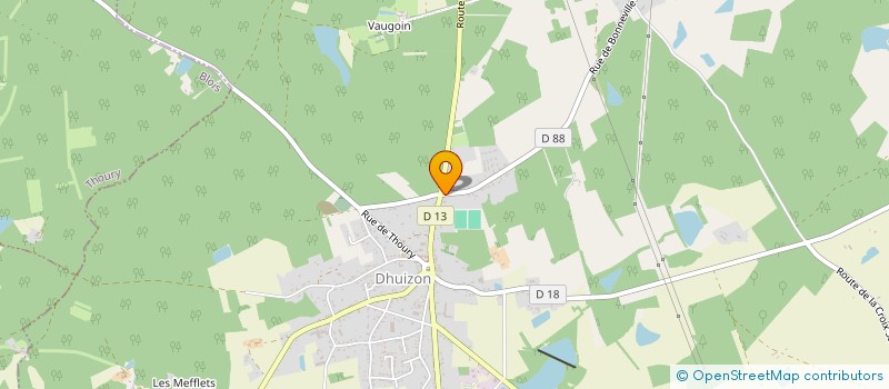 localisation de l'entreprise MADAME MARION BERTHELLEMY  DHUIZON