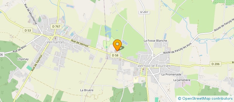 localisation de l'entreprise MADAME MARION BERTHELOT à VERNOIL-LE-FOURRIER
