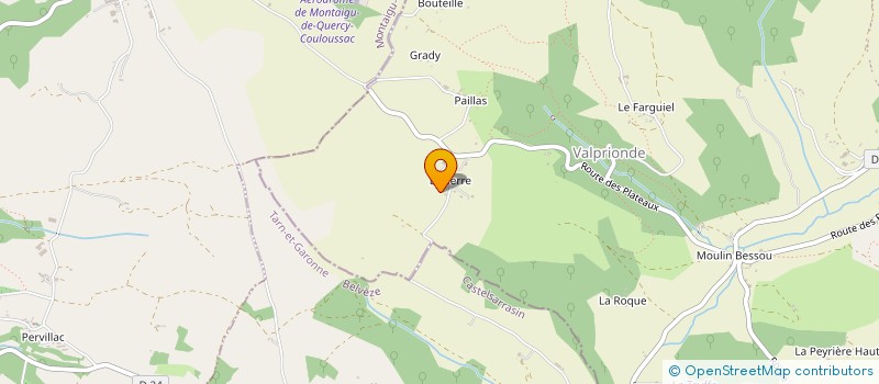 localisation de l'entreprise MADAME MARION BESCHET à MONTCUQ-EN-QUERCY-BLANC