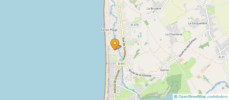 localisation de l'entreprise MADAME MARION BESNARD à SAINT-PAIR-SUR-MER