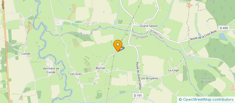 localisation de l'entreprise MADAME MARION BESSAT  VARENNE-L ARCONCE