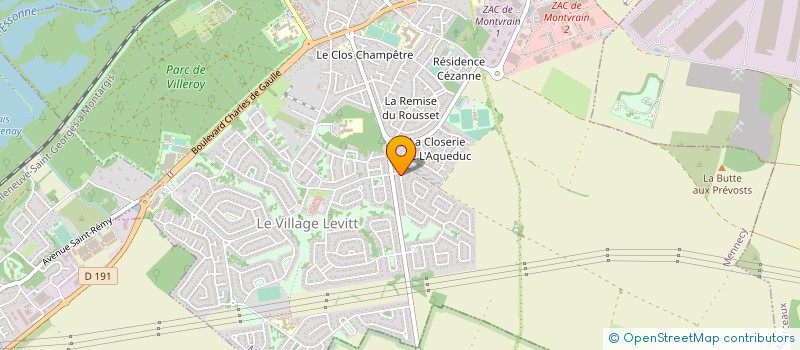 localisation de l'entreprise MADAME MARION BESSON à MENNECY