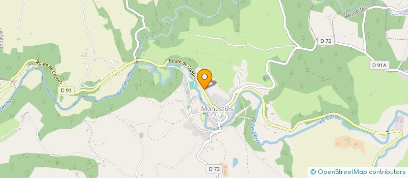 localisation de l'entreprise MADAME MARION BETTIN  CARMAUX