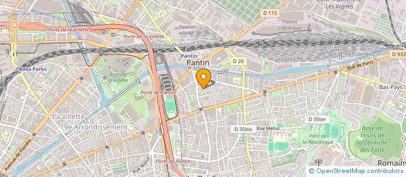 localisation de l'entreprise MADAME MARION BIDEPLAN à VITRY-SUR-SEINE