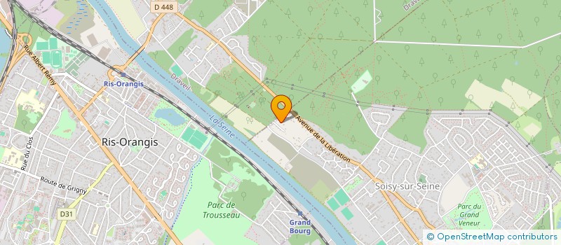 localisation de l'entreprise MADAME MARION BIOTTEAU à SOISY-SUR-SEINE