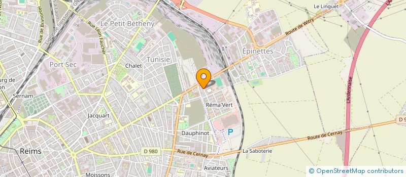 localisation de l'entreprise MADAME MARION BLAISE  REIMS