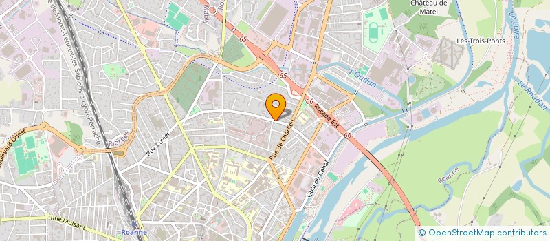 localisation de l'entreprise MADAME MARION BLAZY  ROANNE