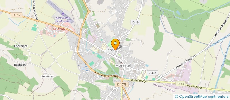 localisation de l'entreprise MADAME MARION BLOURDE  MORESTEL