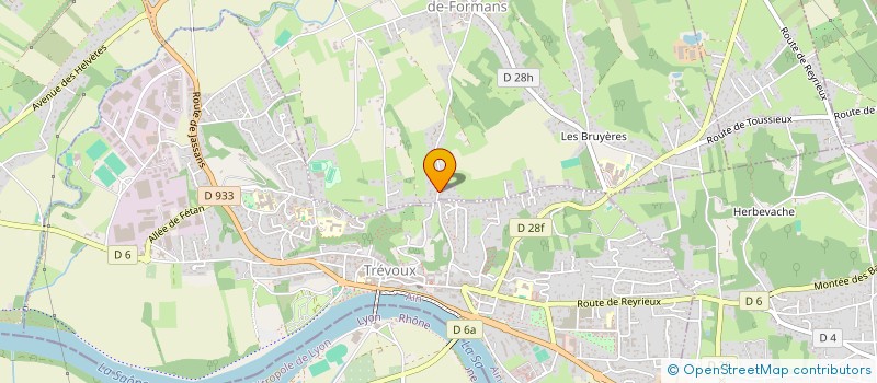 localisation de l'entreprise MADAME MARION BOCCUZZI  SAINT-DIDIER-DE-FORMANS