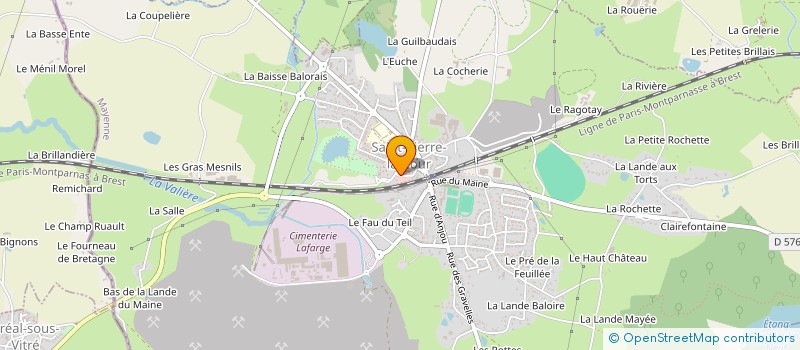 localisation de l'entreprise MADAME MARION BOETTE  SAINT-PIERRE-LA-COUR