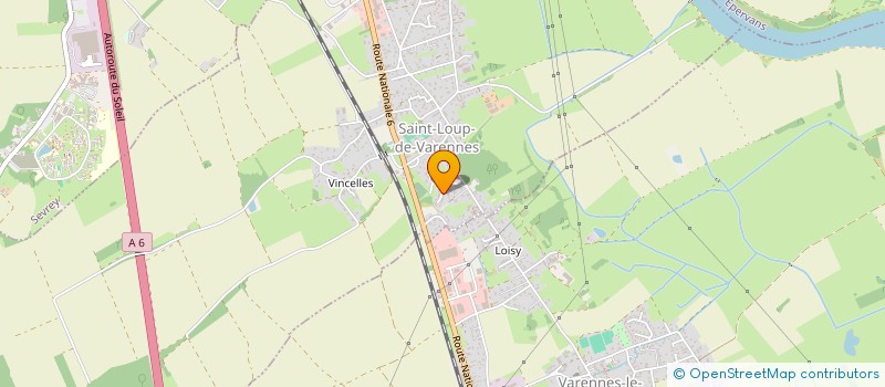 localisation de l'entreprise MADAME MARION BOIREAU  SAINT-LOUP-DE-VARENNES