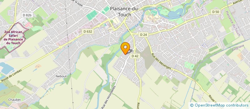 localisation de l'entreprise MADAME MARION BOISSIERAS  PLAISANCE-DU-TOUCH