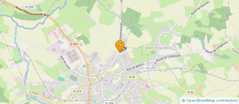 localisation de l'entreprise MADAME MARION BOITREL  SAMER