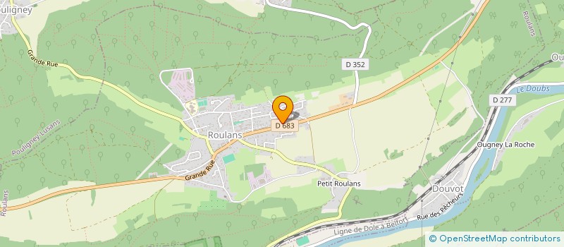 localisation de l'entreprise MADAME MARION BOIVIN  ROULANS