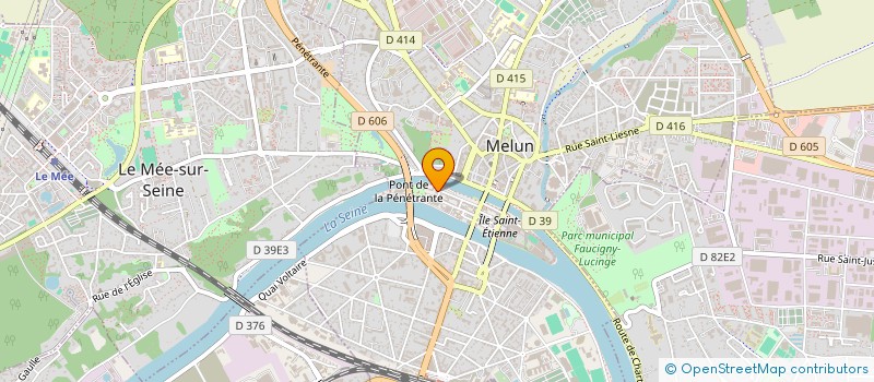 localisation de l'entreprise MADAME MARION BONNAIN à MELUN